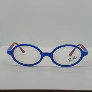 NWT RAY-BAN JUNIOR EYEGLASS FRAMES 1545 BLUE RED